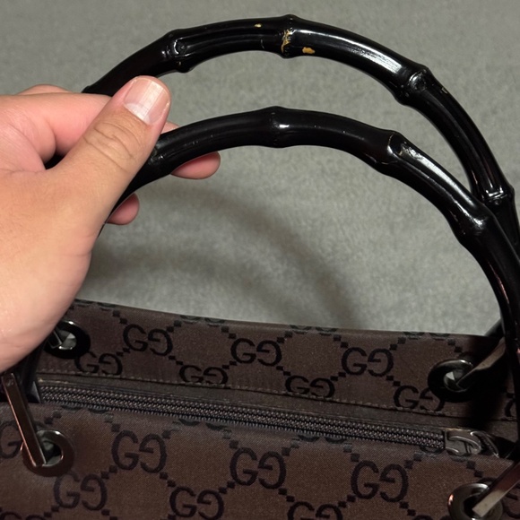 Gucci Bamboo handle tote bag - Picture 5 of 5